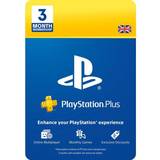 Playstation gift card uk Sony PlayStation Plus - 3 Months - UK