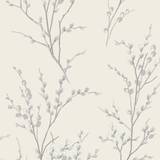 Easy-up Wallpapers Laura Ashley Pussy Willow Steel (113359)