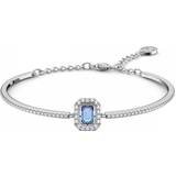 Blue Jewellery Swarovski Millenia Bangle - Silver/Blue/Transparent