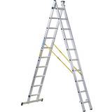 Combination Ladders Zarges D-Rung Combination Ladder 2-Part 2 x 8 Rungs