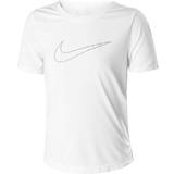 White T-shirts Nike Dri-Fit One Short-Sleeve Training T-shirt Kids - White/Black