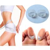 Foot Care Slowmoose (As Seen on Image) Reduce Fat Body, Toe Ring Slim Loss Sticker Silicon- Foot Massager Foot Care