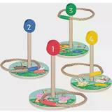 Wooden Toys Ring Toss Peppa Pig Wooden Ring Toss