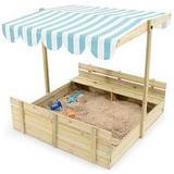 Very Plum Sandpit With Adjustable Canopy