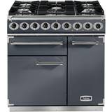 Falcon Dual Fuel Ovens Gas Cookers Falcon F900DXDFSL/NM Grey