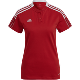 Adidas Sportswear Garment - Women Polo Shirts adidas Tiro 21 Polo Shirt Women - Team Power Red