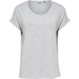 Only Moster Loose T-shirt - Grey/Light Grey Melange