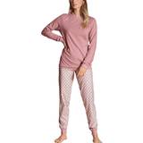 Calida Pyjamas Calida Lovely Nights Pajama With Cuff - Rose Bud