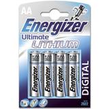 Energizer Batteries Batteries & Chargers Energizer AA Ultimate Lithium Compatible 4-pack