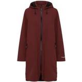 Red - Women Rain Jackets & Rain Coats Ilse Jacobsen Rain128 Raincoat - Rhubarb