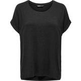 Only Moster Loose T-shirt - Grey/Dark Grey Melange