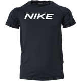 Spandex Tops Children's Clothing Nike Pro Dri-FIT Short-Sleeve T-shirt Kids - Black