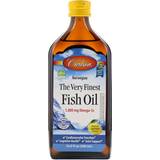 Liquids Fatty Acids Carlson The Very Finest Fish Oil Natural Lemon 1600mg 500ml