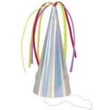 Unique Party Unicorn Horn Iridescent Hats Pack of 8