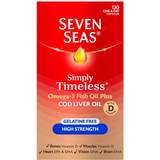 Cod liver oil Seven Seas Cod Liver Oil High Strength Gelatine Free Capsules 120 pcs