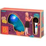 Toy Microphones Microphone with Holder & Light Show