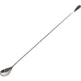 Stainless Steel Bar Spoons Beaumont Mezclar Hudson Long Bar Spoon