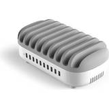 Cell Phone Chargers - Grey Batteries & Chargers Compulocks 10PUSBDKS-UK