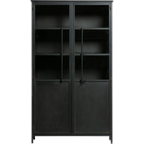 Metal Glass Cabinets BePureHome Exhibit Glass Cabinet 99x170cm