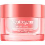 Night Creams - Non-Comedogenic Facial Creams Neutrogena Bright Boost Overnight Recovery Gel Cream 50ml