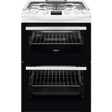 60cm - Gas Ovens Cookers Zanussi ZCG63260WE White