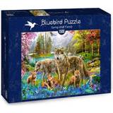 Bluebird Spring Wolf Family 1500 Pieces