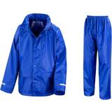 Polyester Rain Sets Children's Clothing Result Junior Core Rain Suit - Royal (R225J)