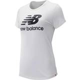 New Balance Essentials Stacked Logo T-shirt Women's - White/Black