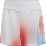 adidas Melbourne Tennis Printed Match Skirt Women - White/Black /Vivid Red