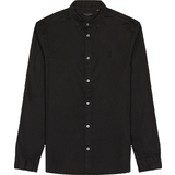 AllSaints Men Shirts AllSaints Hawthorne Stretch Fit Shirt - Black