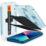 Spigen EZ FIT GLAS.tR Privacy Screen Protector for iPhone 13 mini 2-Pack