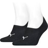 Puma Unisex High-Cut Footie Socks 2-pack - Black