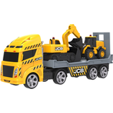 Lights Lorrys JCB Construction Transporter With Lights and Sounds