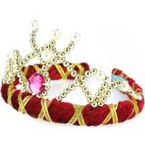 Red Crowns & Tiaras Fancy Dress Robetoy Tiara Princess Velvet Red