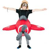 Games & Toys Fancy Dresses bodysocks Kid's Red Airplane Inflatable Costume