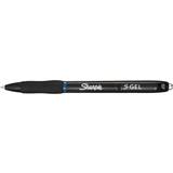 Sharpie S-Gel, Indragbar gelpenna, Blå, Svart, Medium, 0,7 mm, Låda