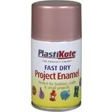 Plasti-Kote Fast Dry Enamel Aerosol Rose Gold 100ml