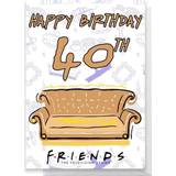 Friends Birthday 40th Greetings Card Standard Card
