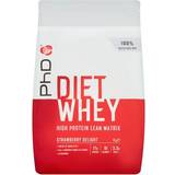 L-Carnitine Protein Powders PhD Diet Whey Protein Strawberry Delight 1kg