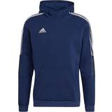 Blue adidas hoodie mens adidas Tiro 21 Sweat Hoodie - Team Navy