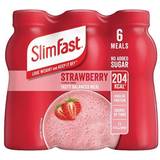 Glutenfree Weight Control & Detox Slimfast Ready To Drink Shakes Strawberry 325ml 6 pcs