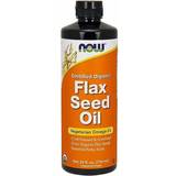 Liquids Fatty Acids Now Foods Certified Organic Flax Seed Oil 710ml