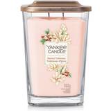 Metal Scented Candles Yankee Candle Snowy Tuberose Pink Scented Candle 553g