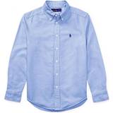 Cotton Shirts Children's Clothing Polo Ralph Lauren Boy's Oxford Shirt - Blue
