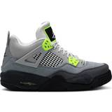 Polyurethane Trainers Nike Air Jordan 4 Retro SE GS - Cool Grey/Volt/Wolf Grey/Anthracite