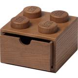Wood Storage Boxes Kid's Room Lego Wooden Desk Drawer 4