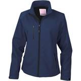 Result Womens Base Layer Softshell Jacket - Navy Blue