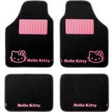 Play Mats Hello Kitty KIT3013 Set of 4 universal carpet mats, colour Black