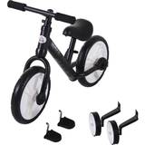 Homcom Balance Bike Training Pedal Bicycle w/Removable Stabilizers