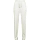 Juicy Couture Trousers Juicy Couture Del Ray Classic Velour Pant - Cream